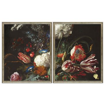 Slatehouse Gardens 36" x 44" Wall Art in Multi (Set of 2), , large