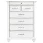Ashley Kanwyn 4-Piece Cal King Upholstered Bed Set in Whitewash, , large