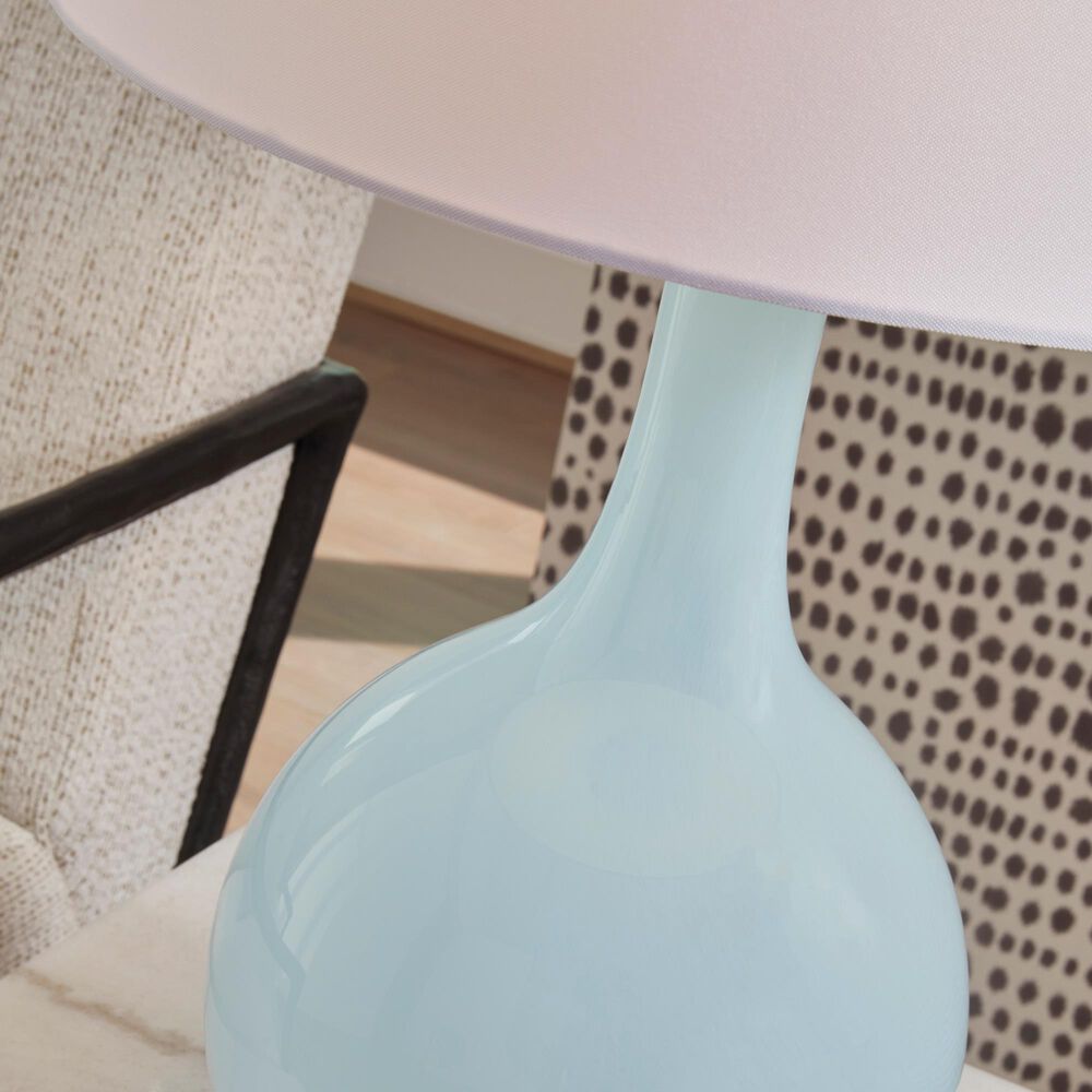 Ashley Rylanton Table Lamp in Aqua, , large