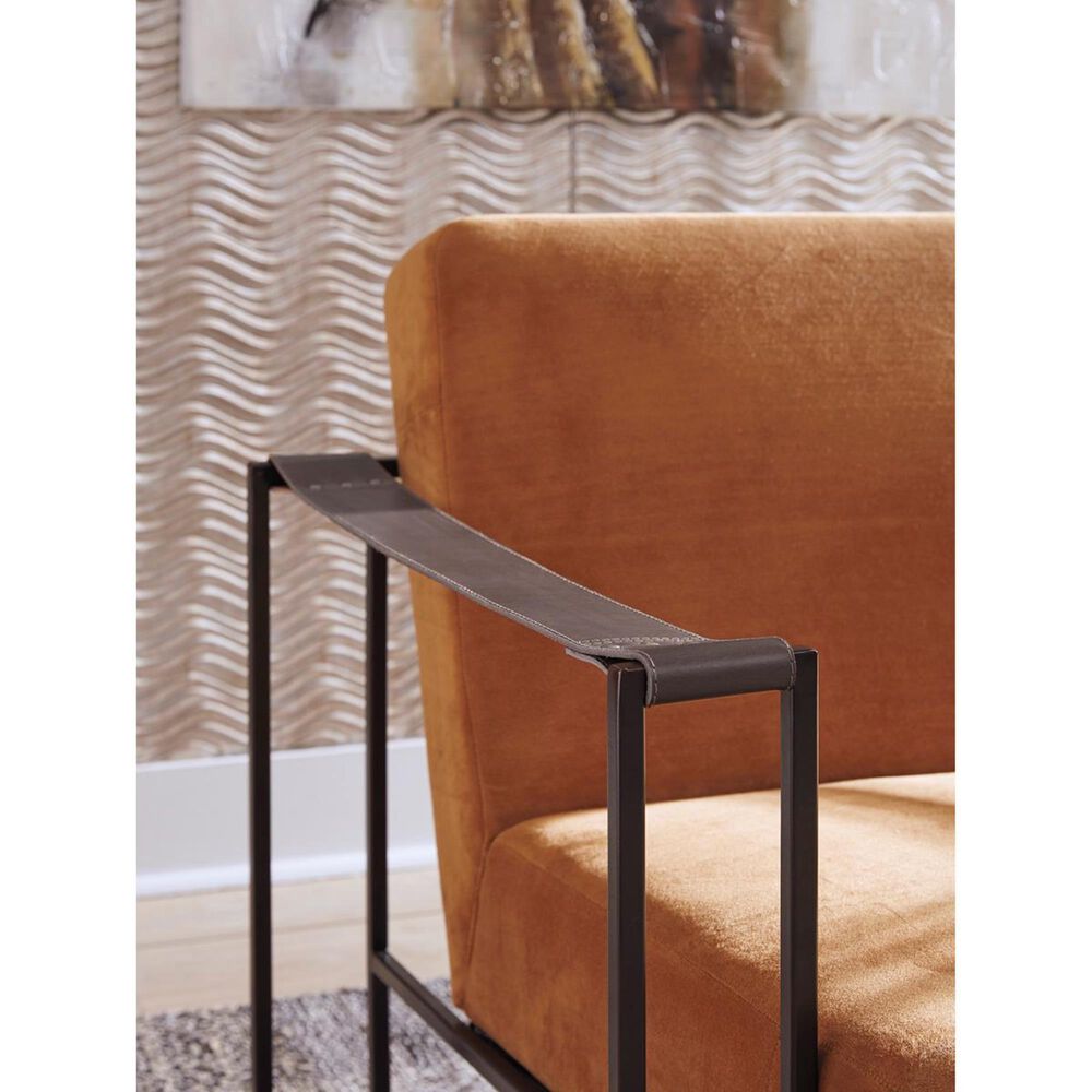 Signature Design by Ashley Kleemore Accent Chair in Amber Velvet, , large