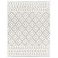 Surya Rodos RDO2338 6"7" x 9" Light Slate, White Area Rug, , large