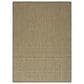 Nourison Courtyard Green 10" x 14" Indoor/Outdoor Area Rug, , large