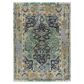 Surya Festival 2" x 3" Denim, Ink Blue, Teal, Tan and Ivory Area Rug, , large