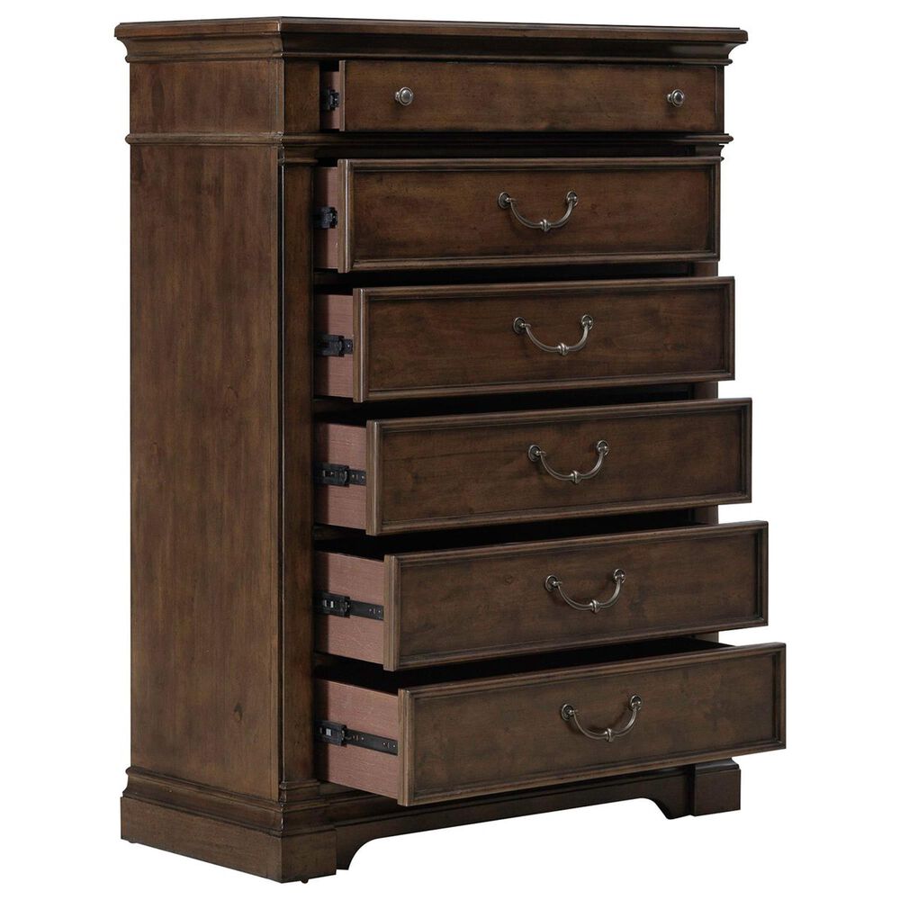 Liberty Furniture Arden Road 5-Piece Queen Bedroom Set in Satin Cherry, , large