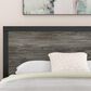 Ashley Broachmyn Full Panel Bed in Black and Gray, , large