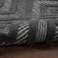 Nourison Versatile 4" x 6" Charcoal and Black Indoor/Outdoor Area Rug, , large