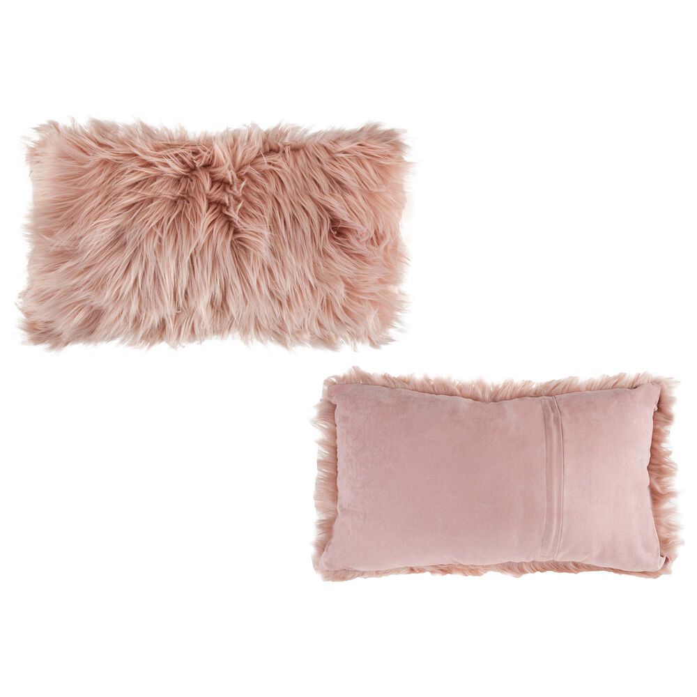 Timberlake Hastings Home 12&quot; x 20&quot; Lumbar Pillow in Pink Blush, , large