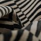 Momeni Xander Striped 2" x 8" Black Runner, , large
