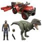 Jurassic World Capture Claw ATV Vehicle Pack with Human and Dinosaur Action Figure, , large