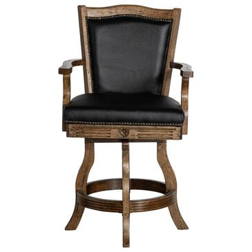 Radius Donnybrook Counter Stool With Black Leather, , large