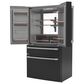 Cafe 22.3 Cu. Ft. 4-Door French Door Refrigerator in Matte Black, , large