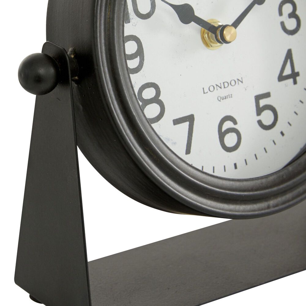 Maple and Jade 8&quot; Clock in Black and White &#40;Set of 2&#41;, , large