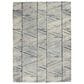 Nourison Colorado 3"9" x 5"9" White and Blue Area Rug, , large