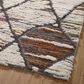 Loloi Levitt Shag 2"3" x 4" Ivory and Fiesta Area Rug, , large