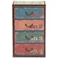 Baxton Studio Amandine 4-Drawer Accent Storage Cabinet in Multicolor, , large