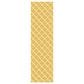 Dalyn Rug Company York 2"3" x 12" Gold Indoor/Outdoor Runner, , large
