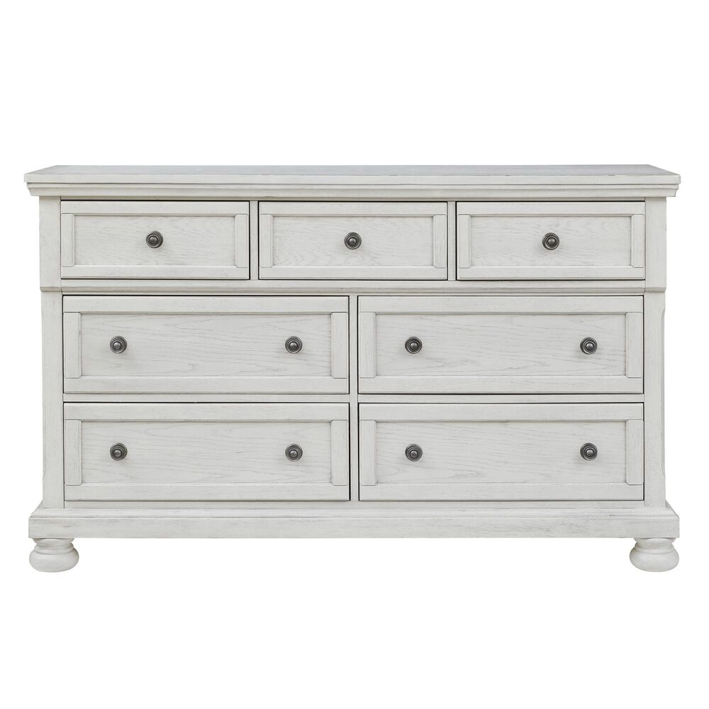 Signature Design by Ashley Robbinsdale 7 Drawer Dresser in Antique White, , large