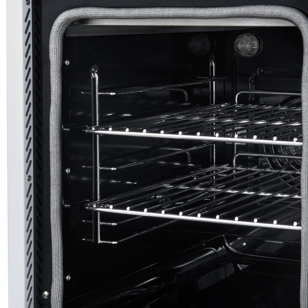 Forno Paolo 48" Freestanding Electric Range in White, , large