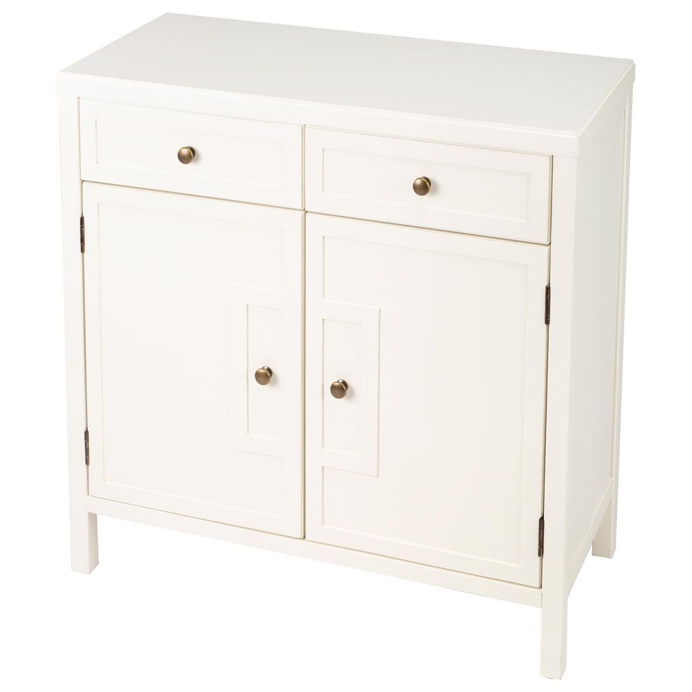 Butler Imperial Console Cabinet in White, , large