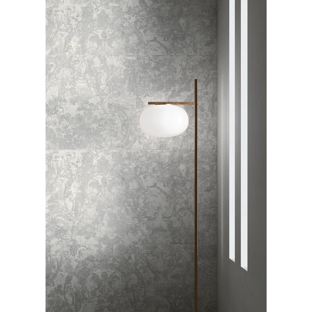 Emser Unified Gray 12" x 24" Glazed Porcelain Tile, , large