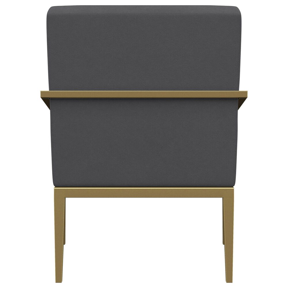 Coaster Kirra Accent Arm Chair in Dark Grey, , large