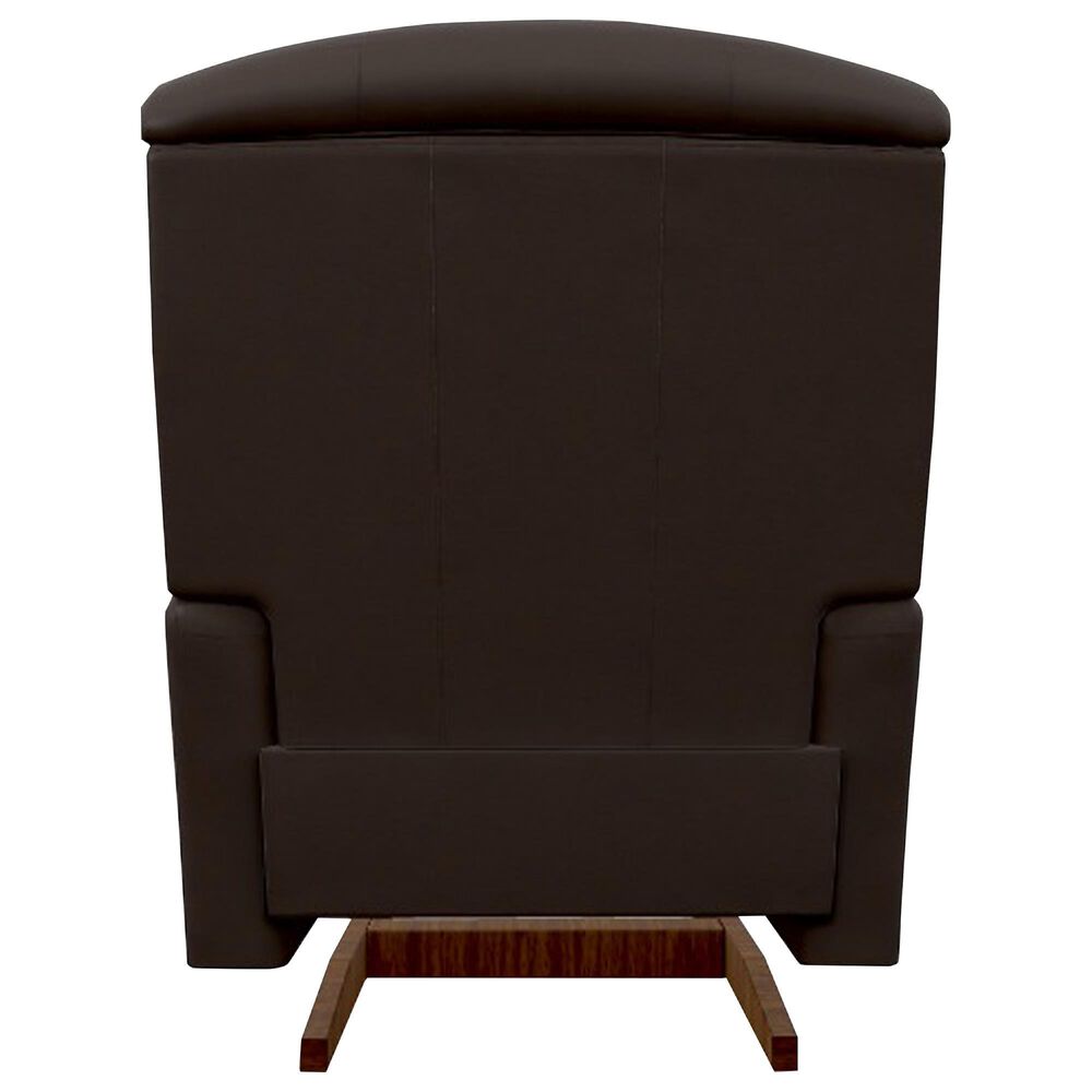 La-Z-Boy Reed Manual Rocker Recliner with Tall Base in Vacation Walnut, , large