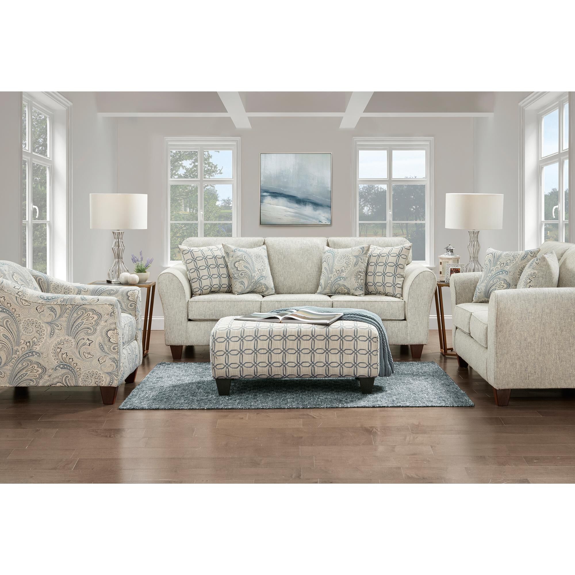 Arapahoe Home Stationary Sofa in Lyla Doe