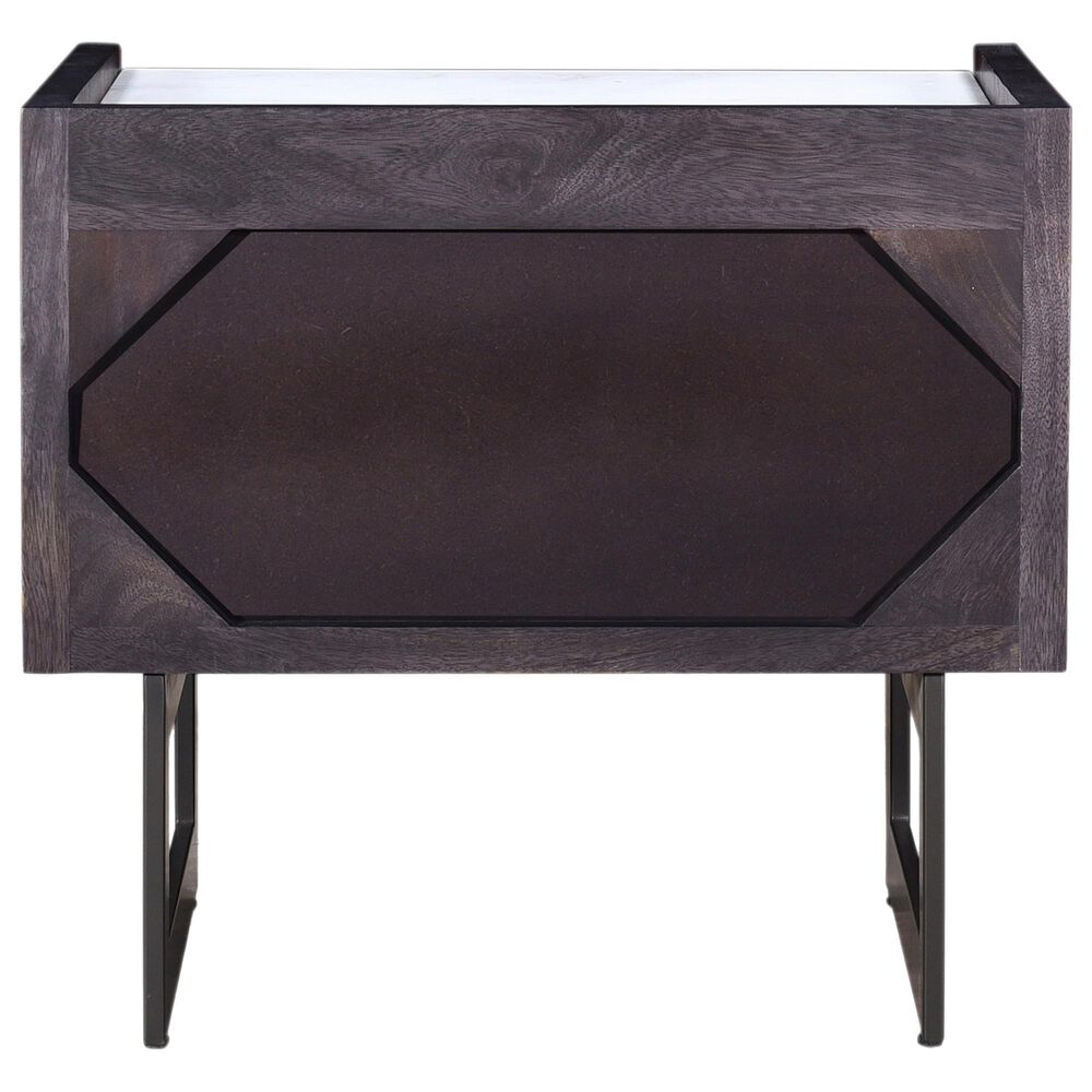 Moe&#39;s Home Collection Paloma 1 Drawer Nightstand in Grey, , large