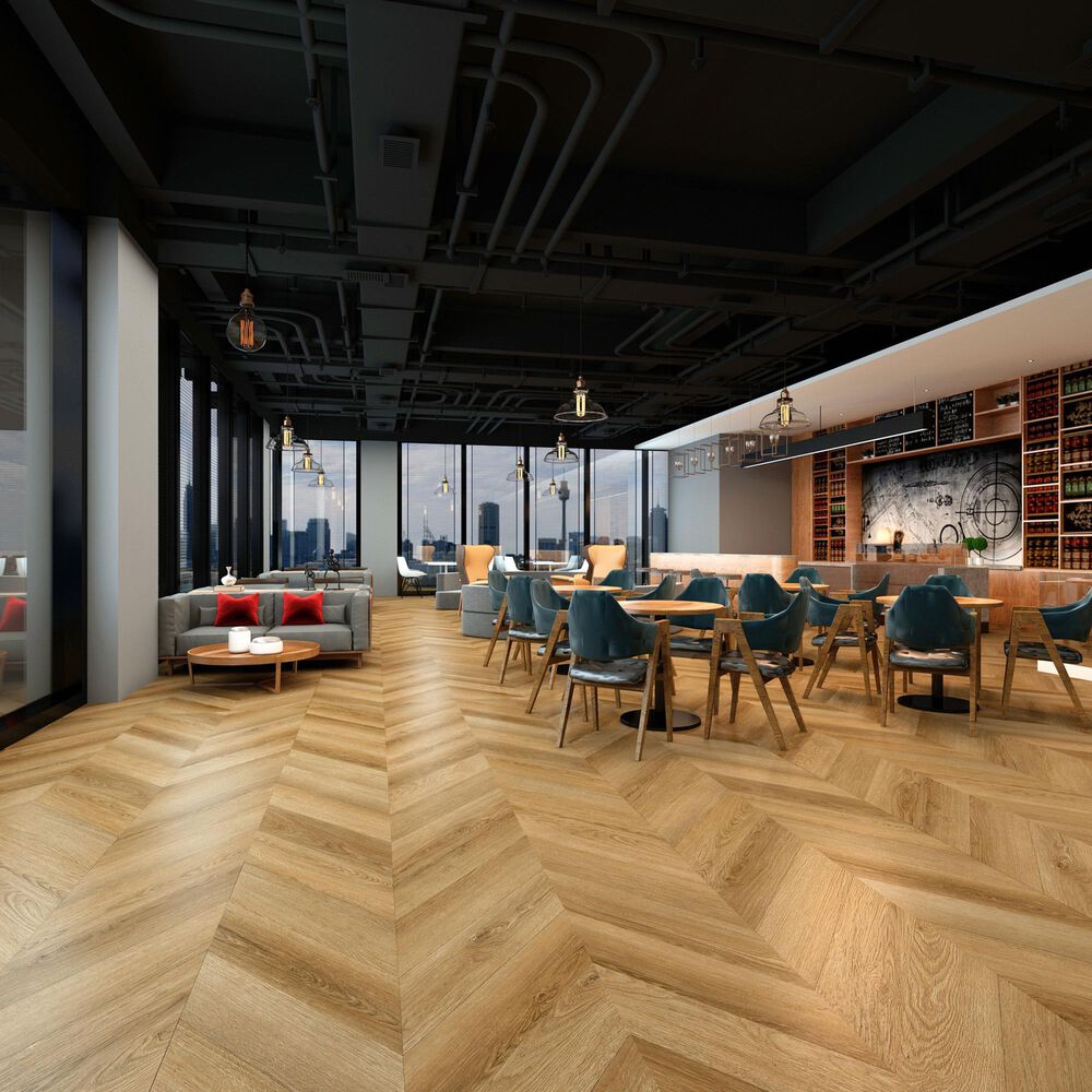 Fuzion Dynamix XL Chevron Forged 12&quot; x 28 5/16&quot; Luxury Vinyl Plank, , large