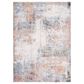 Safavieh Jasmine JSM334A 8" x 10" Ivory and Blue Area Rug, , large