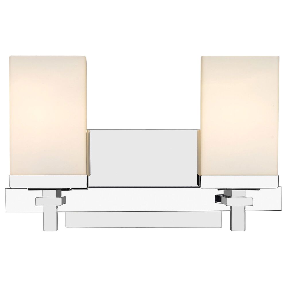Golden Lighting Maddox 2-Light Bath Vanity in Chrome, , large