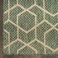 Nourison Horizon HOZ01 Green 10" x 14" Indoor/Outdoor Area Rug, , large