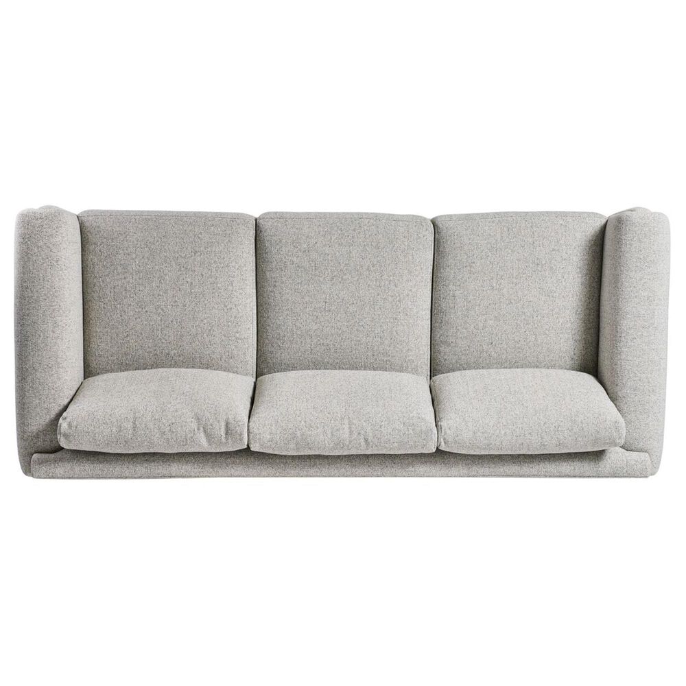 Bernhardt Tori Stationary Fabric Sofa in Heather Brown, , large