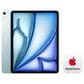 Apple 13-Inch iPad Air M3 Chip Wi-Fi + Cellular 1TB in Blue (Latest Model) with 2-Year AppleCare+, , large