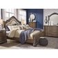 Signature Design by Ashley Charmond King Bed in Dark Brown, , large