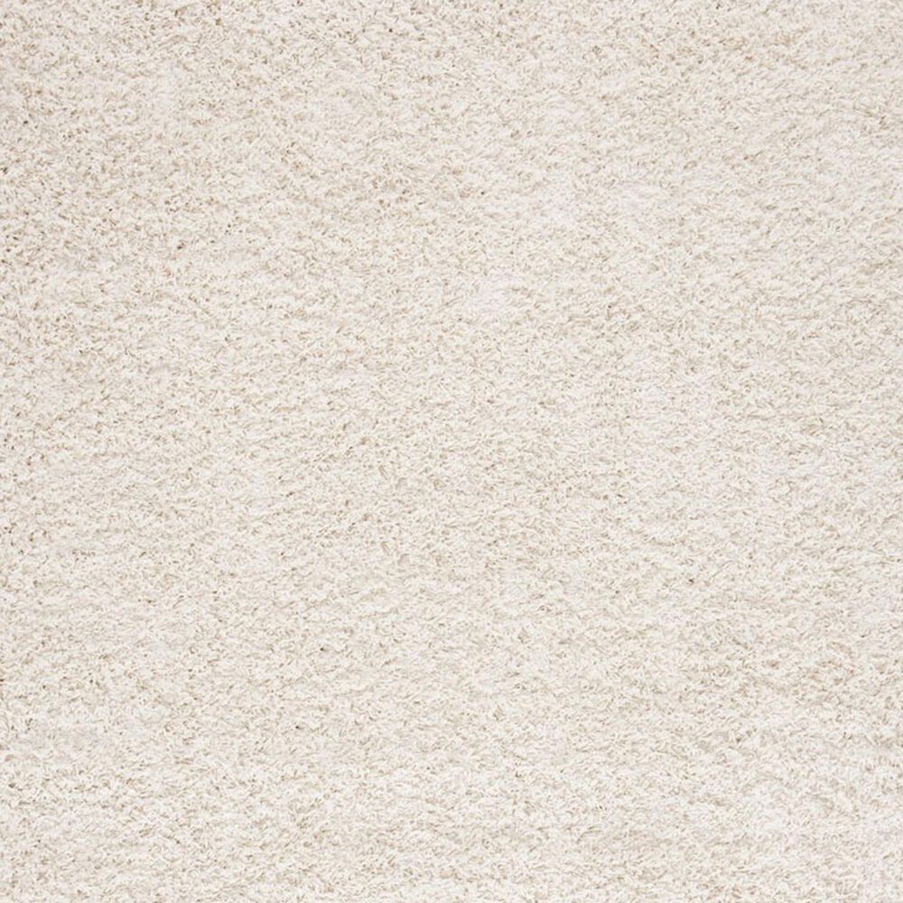 Safavieh Venus Shag 2&#39;7&quot; Round Ivory Area Rug, , large