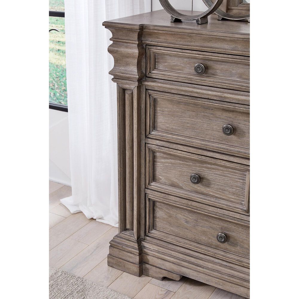Millenium Blairhurst Dresser and Mirror in Light Grayish Brown, , large