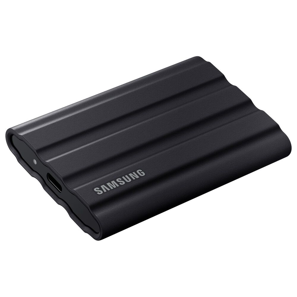 Samsung 2TB T7 Shield Portable External SSD in Black, , large