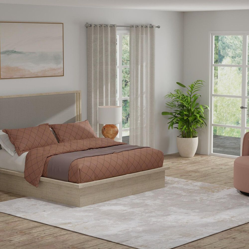 Feizy Sonora 5&#39; x 7&#39;6&quot; Ivory and Beige Area Rug, , large