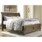 Ashley Flynnter King Storage Bed in Medium Brown, , large