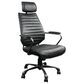 Moe"s Home Collection Swivel Office Chair in Black, , large
