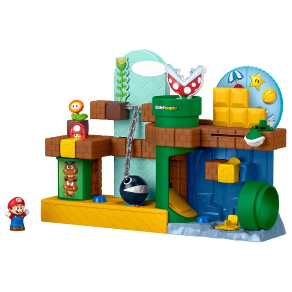 Fisher Price My Mario Adventure Playset with Figures, , large