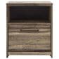 Ashley Elbrim 5-Piece King Bedroom Set in Brown with LED and USB Ports, , large