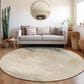 Dalyn Rug Company Odyssey OY300 Beige 8" Round Area Rug, , large