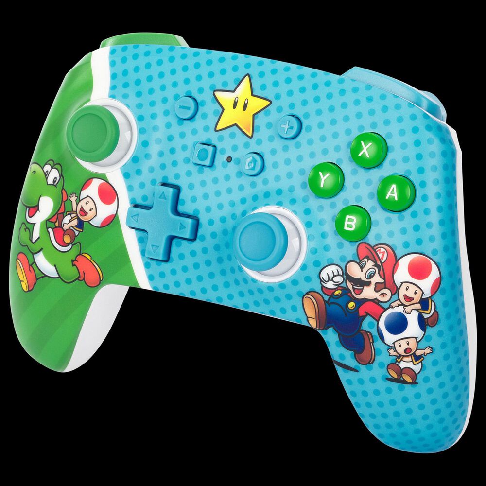 PowerA Enhanced Wireless Controller for Nintendo Switch - Super Star Friends, , large