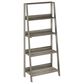 HOMLUX 5-Tier Ladder Display Bookshelf in French Oak, , large