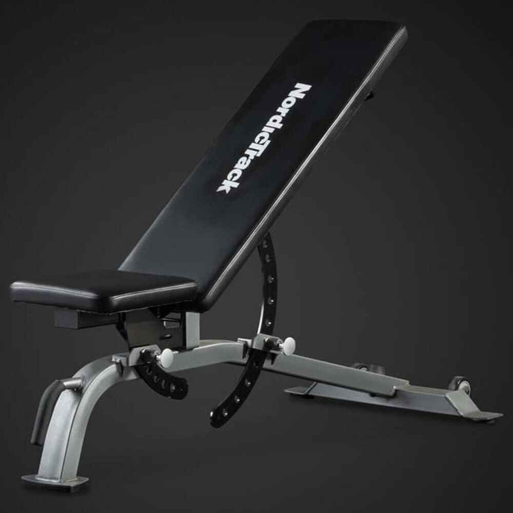 NordicTrack Adjustable Weight Bench in Black, , large