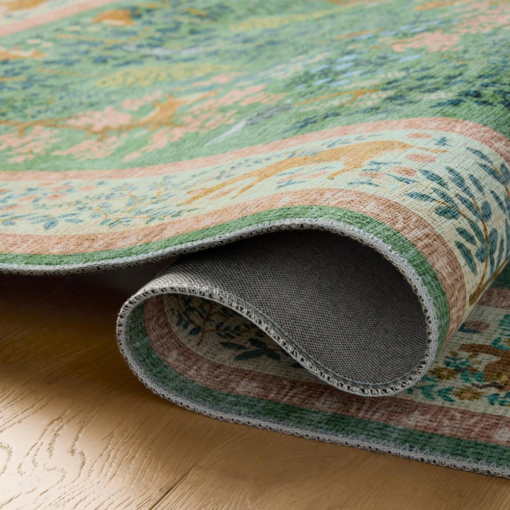 Loloi Canopy Woodland Sage and Blush 2&#39; x 3&#39; Area Rug, , large