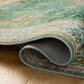 Loloi Canopy Woodland Sage and Blush 2" x 3" Area Rug, , large