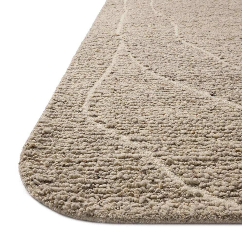 Loloi Otis Oatmeal and Ivory 7&#39;9&quot; x 9&#39;9&quot; Area Rug, , large